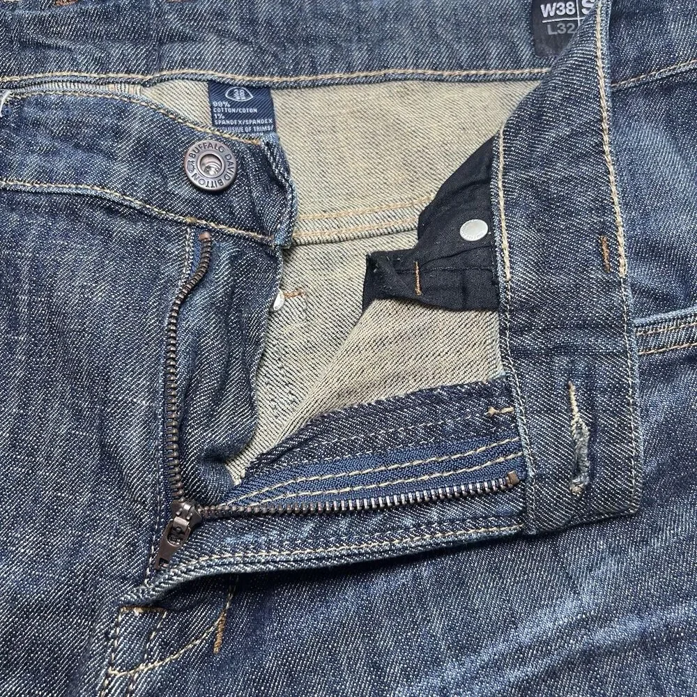 Buffalo David Bitton Driven Straight Stretch‎ Denim Jeans Men's Size 38x32